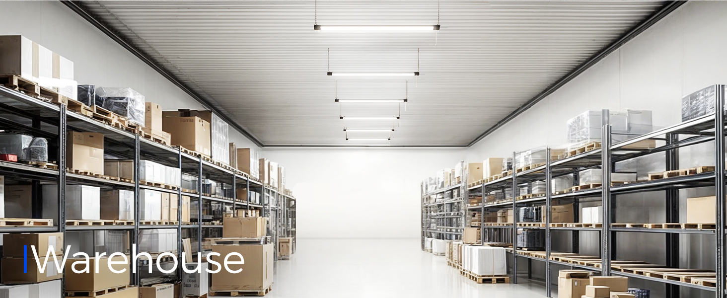 garage light led shop lights ceiling super bright 4ft lighting