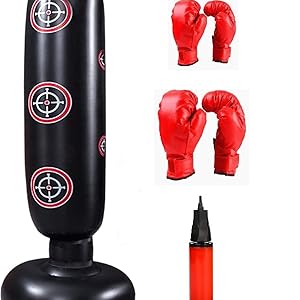 【引き取り限定】créer サンドバッグとボクシンググローブセット 引き取り限定】créer サンドバッグとボクシンググローブセット