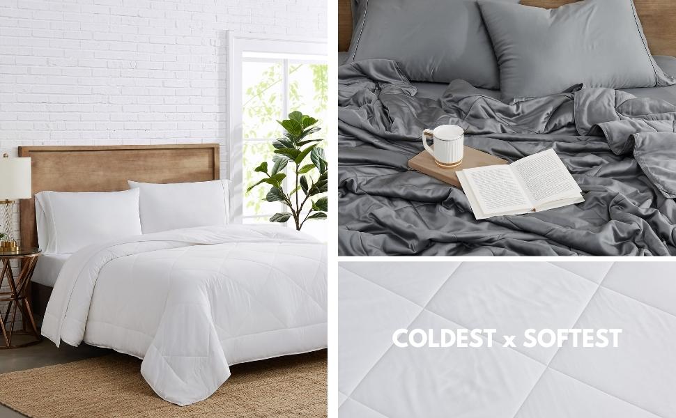 Coldest Comforter Set for All Seasons | Down Alternative Duvet | 100% Viscose Derived from Bamboo - Easy to Wash, Breath 7e1b3a33 E9c4 4ae9 9a5e 73cc340c05b1. CR0,0,970,600 PT0 SX970 V1