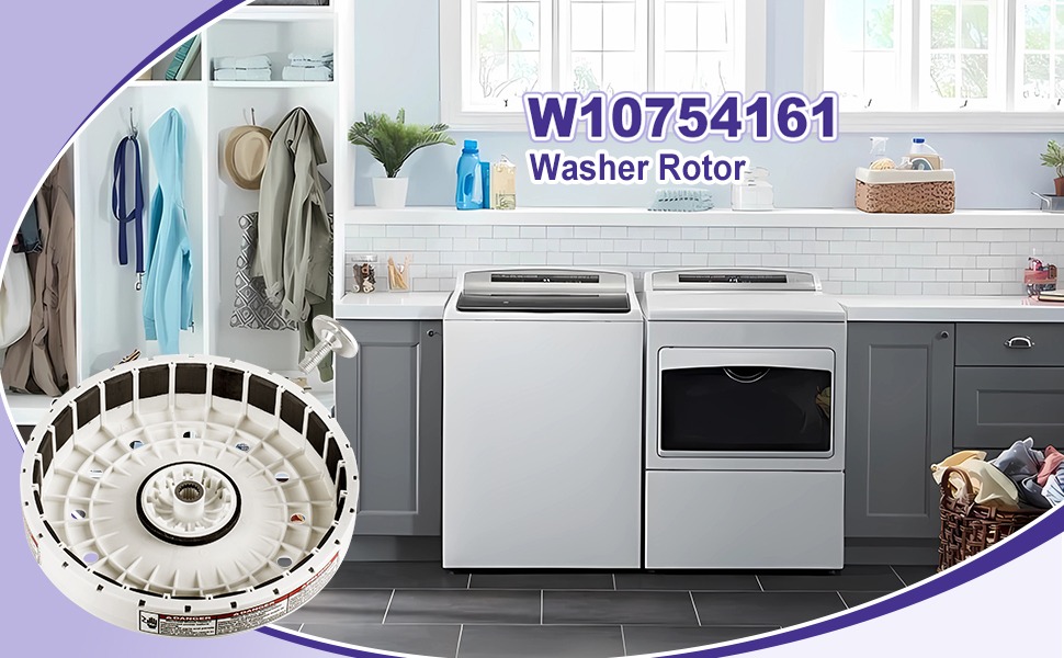 W10754161 Washer Rotor