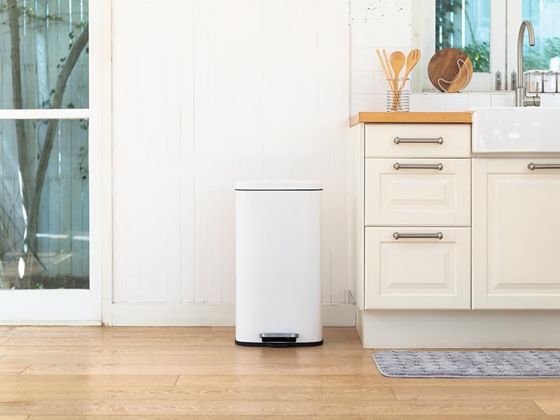 Amazon｜KEYUCA (ケユカ) kant ダストボックスII ホワイト (30L