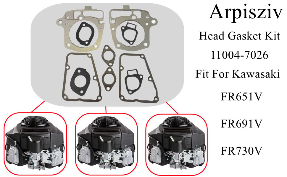 Amazon.com: Arpisziv Head Gasket Kit 11004-7026 Replaces for