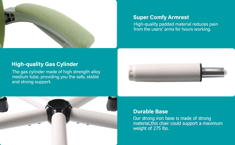 Ergonomic Office Chair, Reclining High Back Mesh Chair