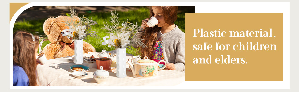 10 Pack Composite Plastic Flower Vases B... 18 1