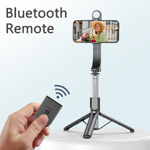 Selfie Stick Tripod with LED Light