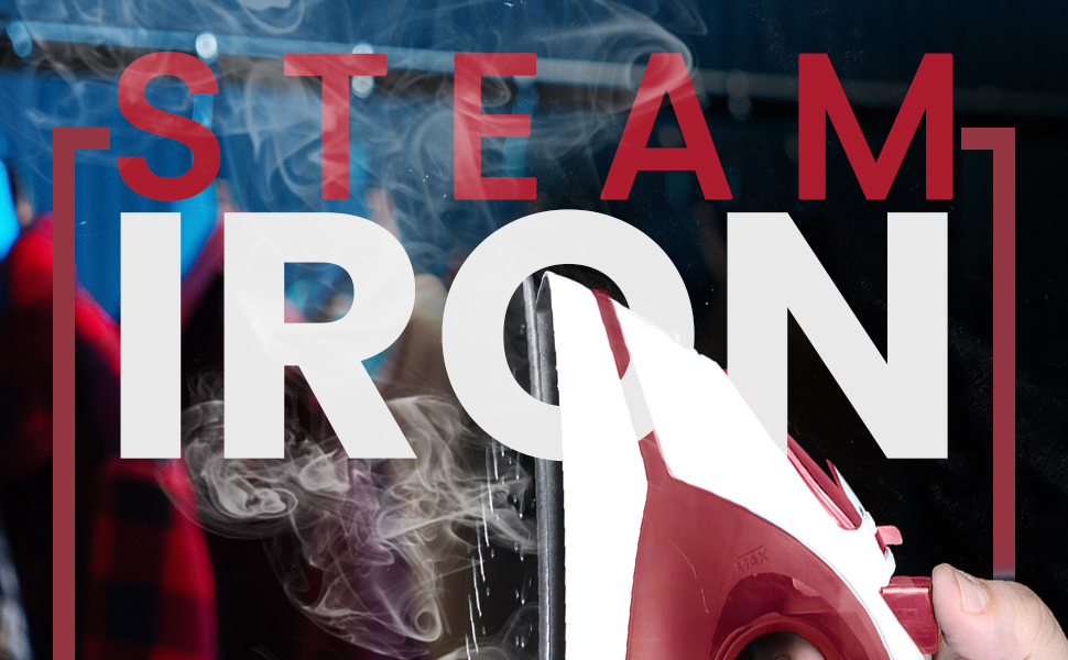 Steam Iron Blue