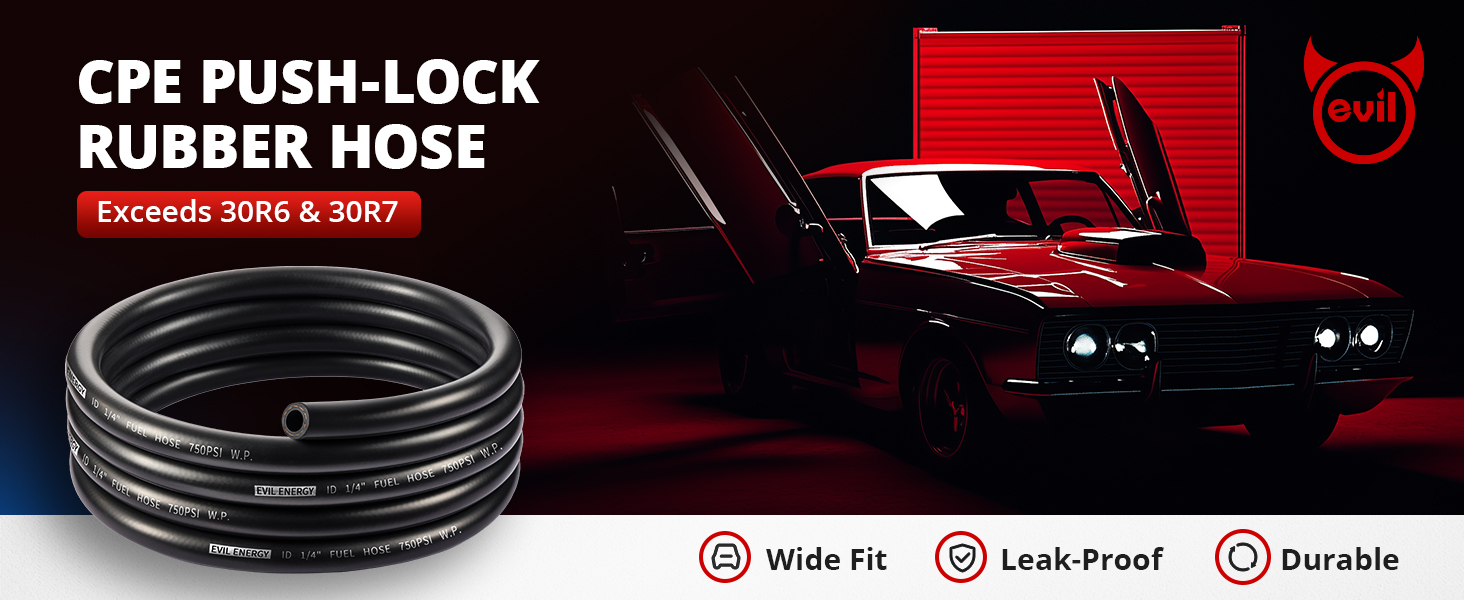 EVIL ENERGY CPE rubber Fuel Line