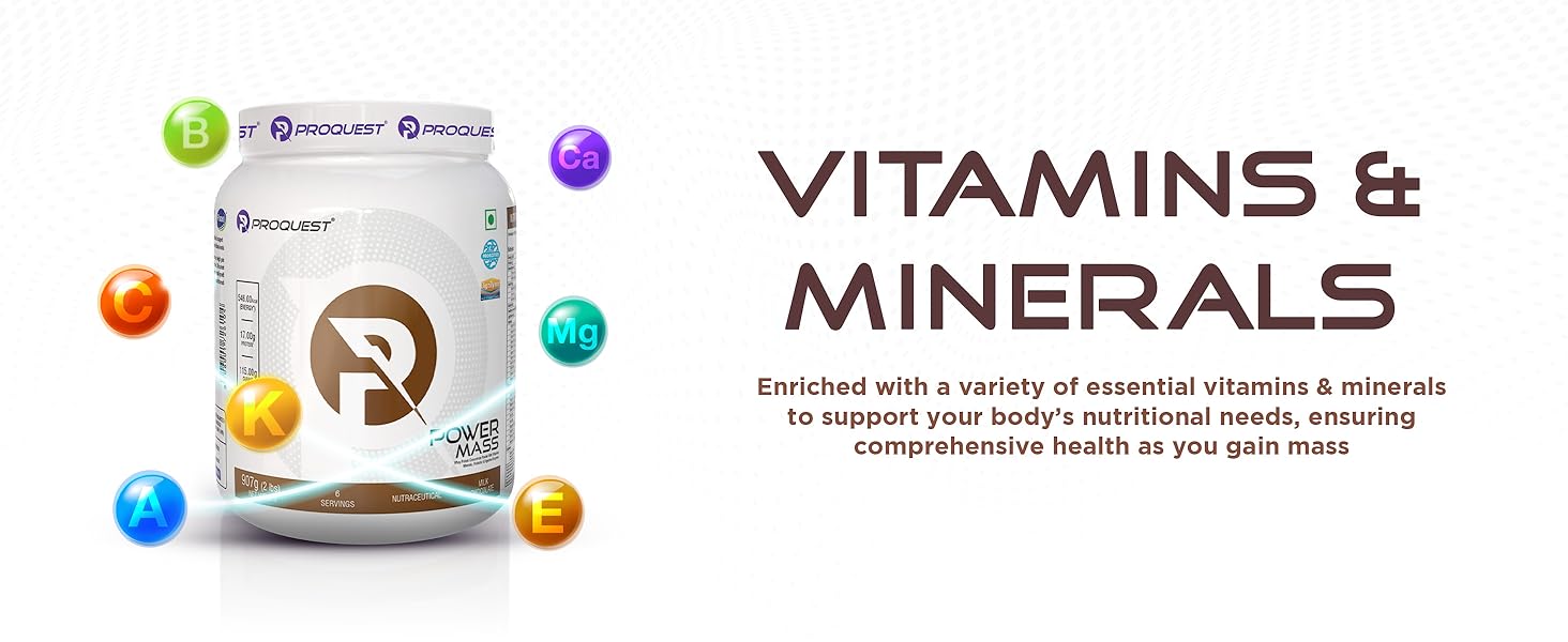 Review Proquest Nutrition Power Mass Weight Gainer Milk Chocolate 17 Minerals