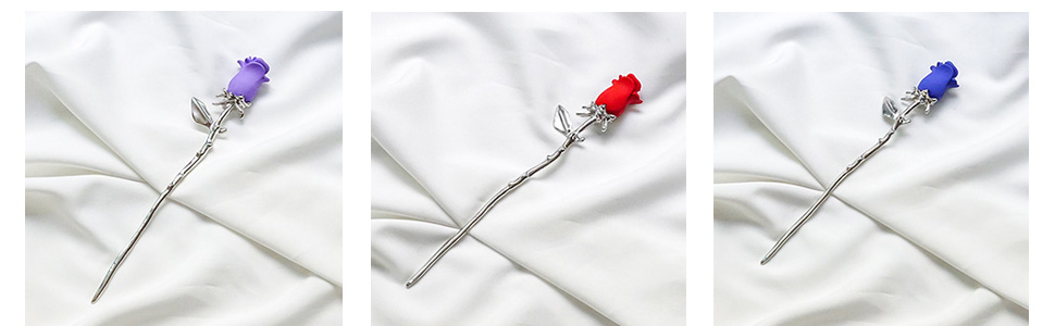 Rose Metal Hairpin