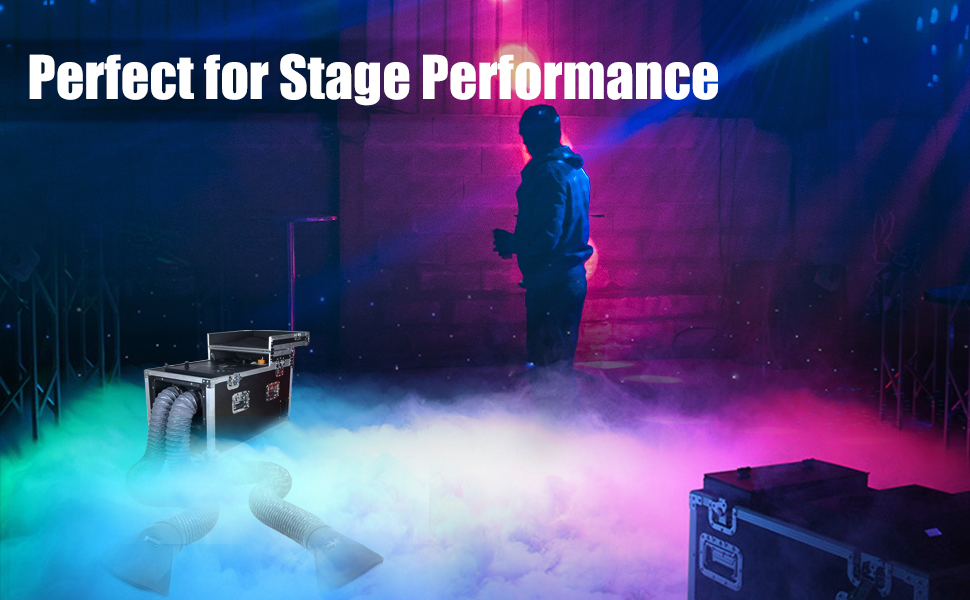 Moka SFX Low Lying Fog Machine 3000w WaterBase Smoke