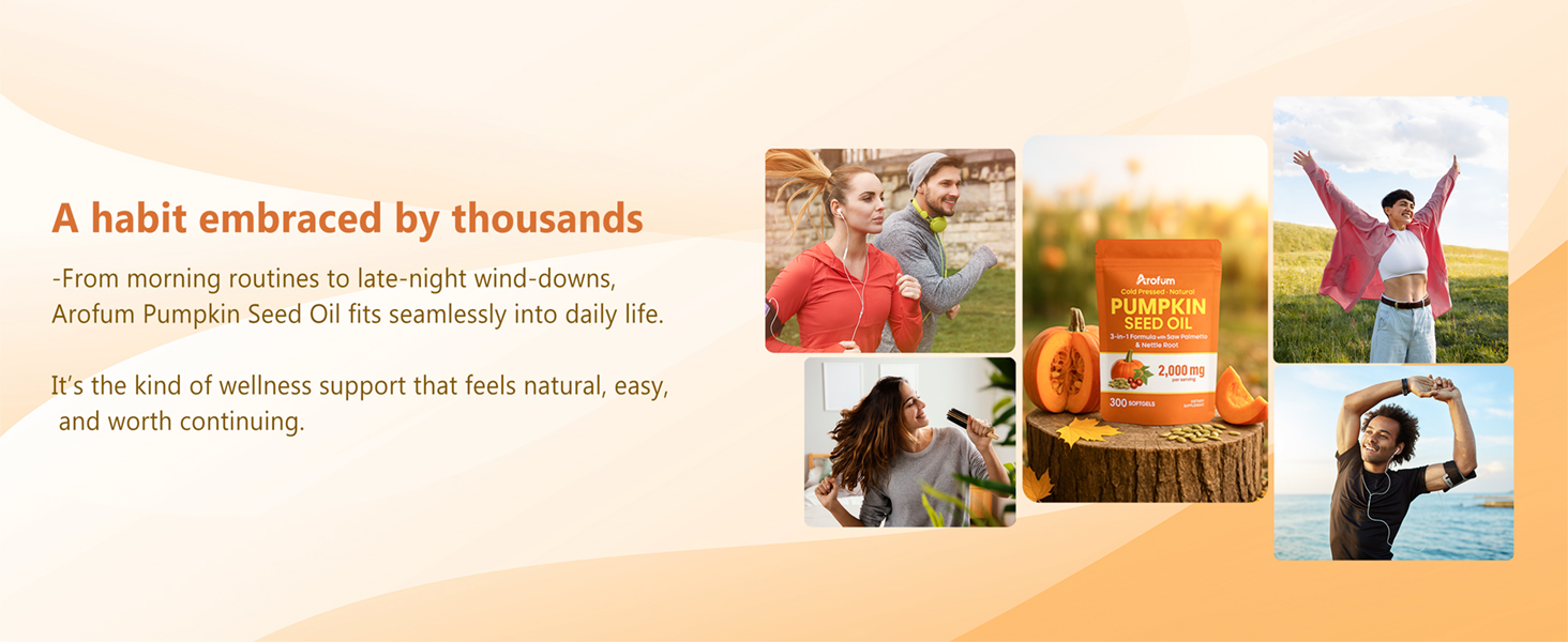 Pumpkin Seed Oil Softgels