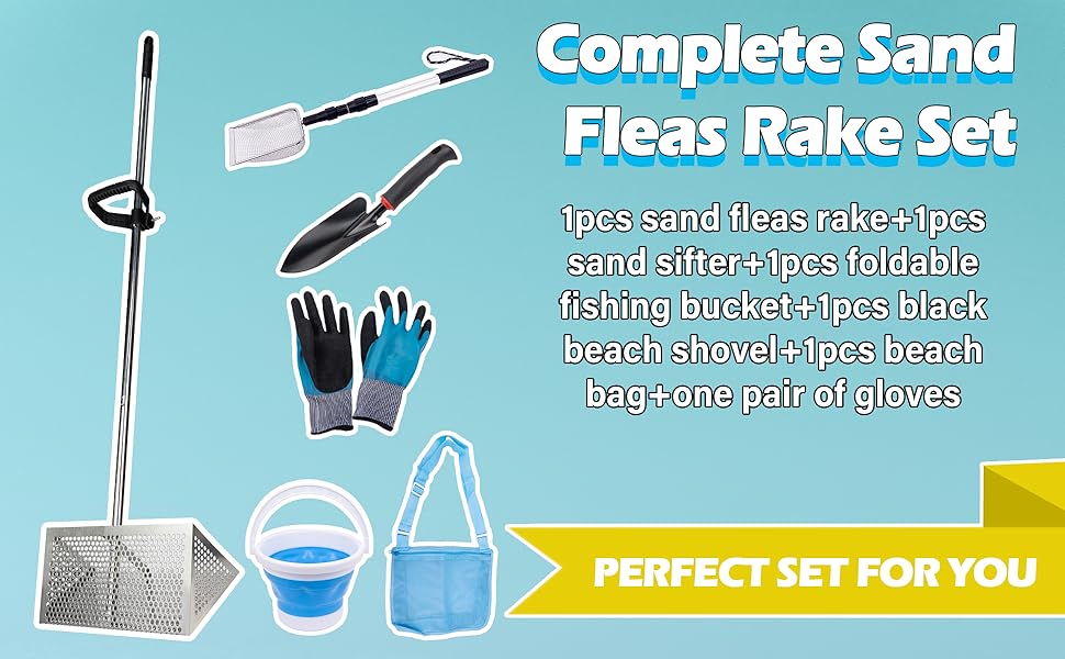 sand flea rake