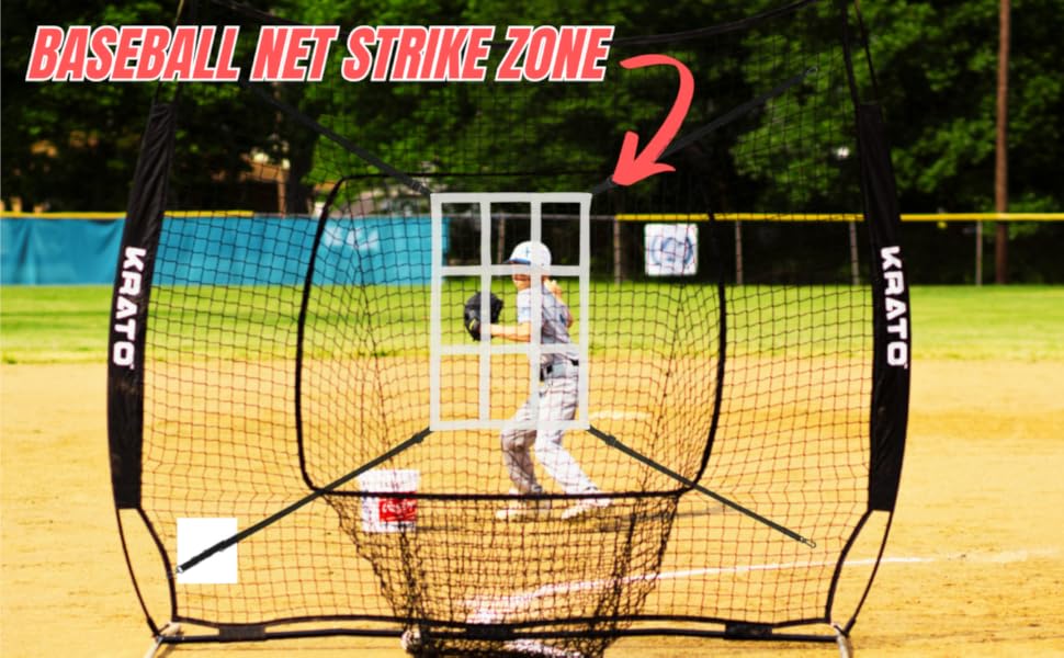 Krato Adjustable Strike Zone Target for Baseball/Softball