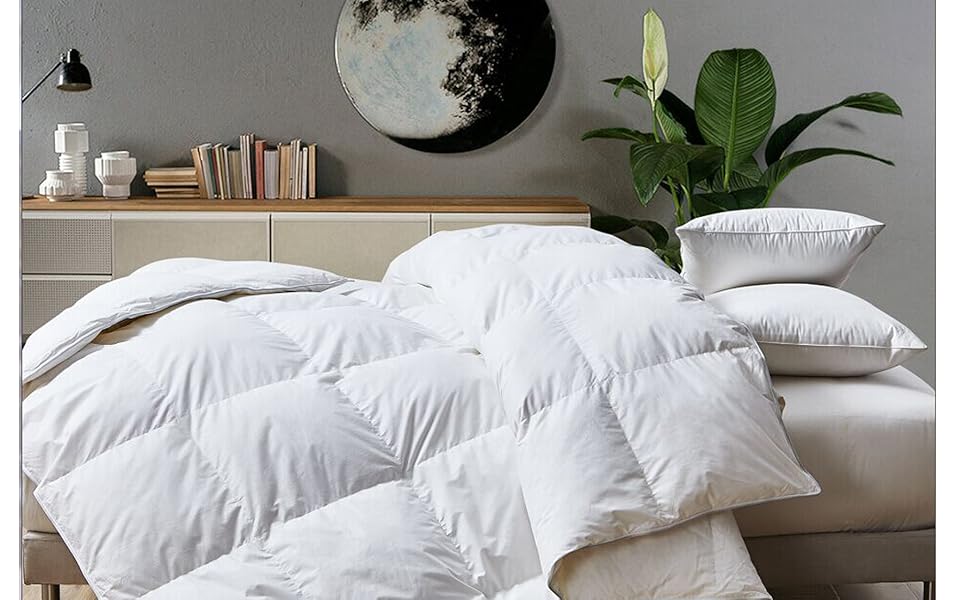 Goose Feather Down Duvet [S] Quilt 13.5 Tog Luxury Quilt Comforter