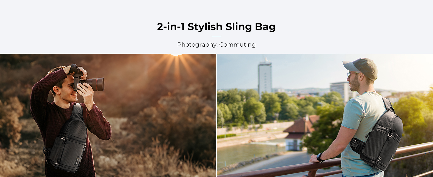 Black Sling Bag