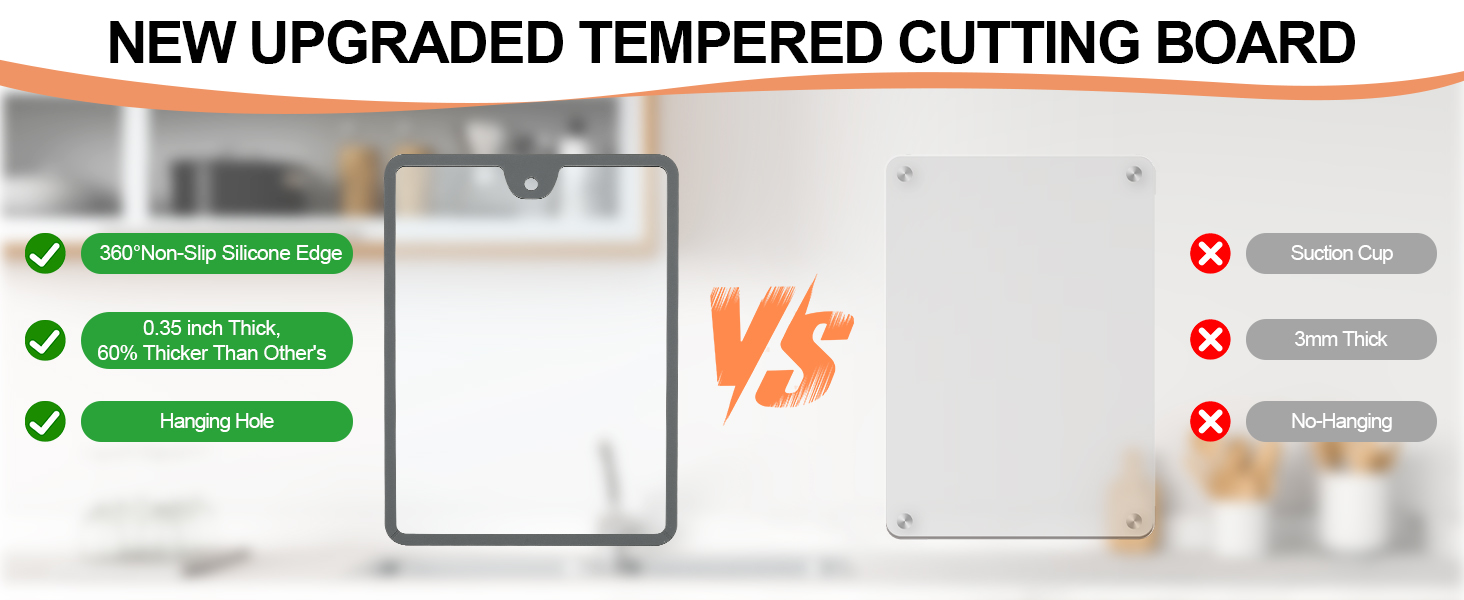 tempered cutting board