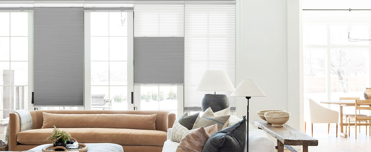 Day Night Cellular Shades Blackout Light Filtering Cellular