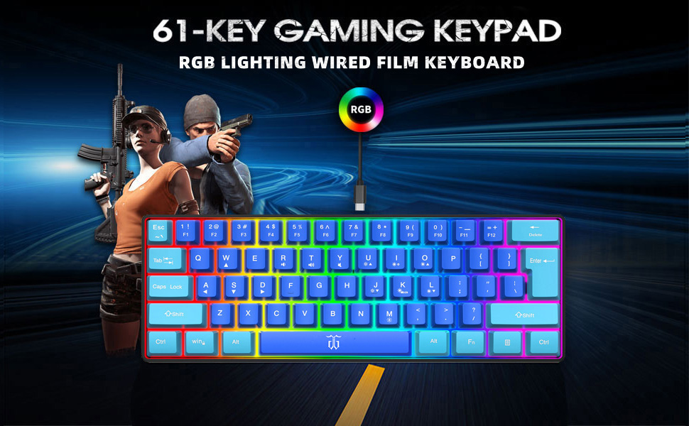 60% gaming keyboard