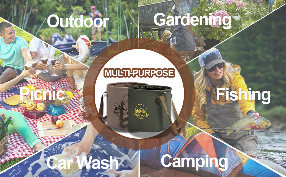 Foldable Water Bucket