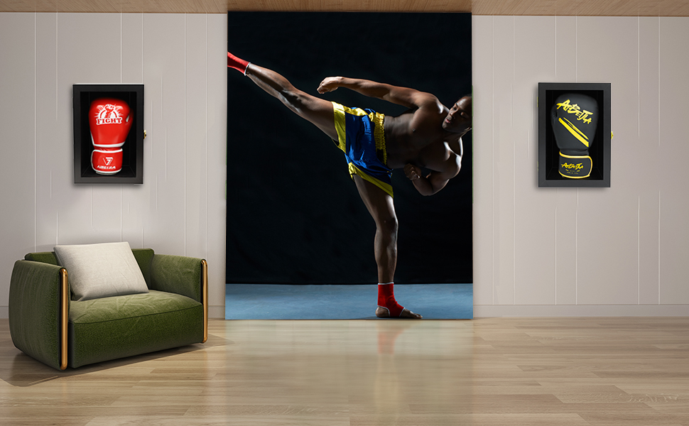 boxing glove display case