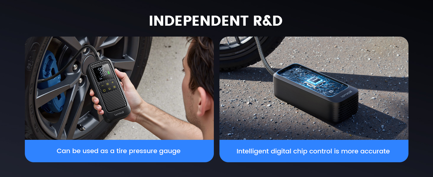 Tire Inflator Portable Air Compressor
