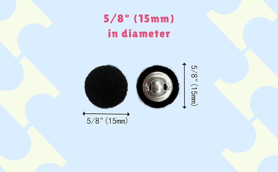 5/8&#34; (15mm) in diameter