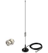 Bingfu HF VHF UHF Ham Radio Amateur Radio Mobile Radio Scanner Antenna Police Scanner Antenna Mag...