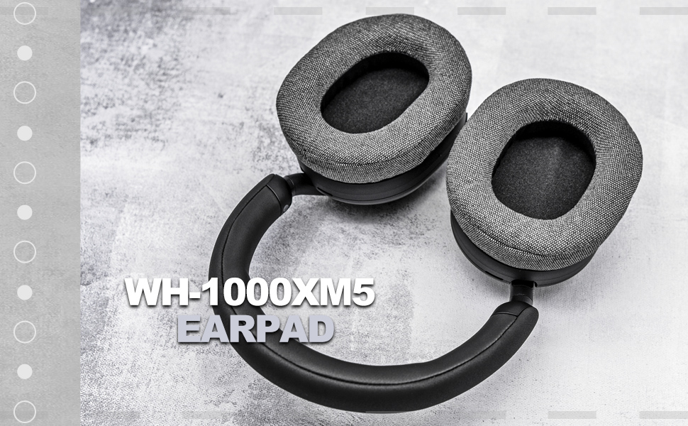 wh 1000xm5 earpads Replacement Ear Cushions