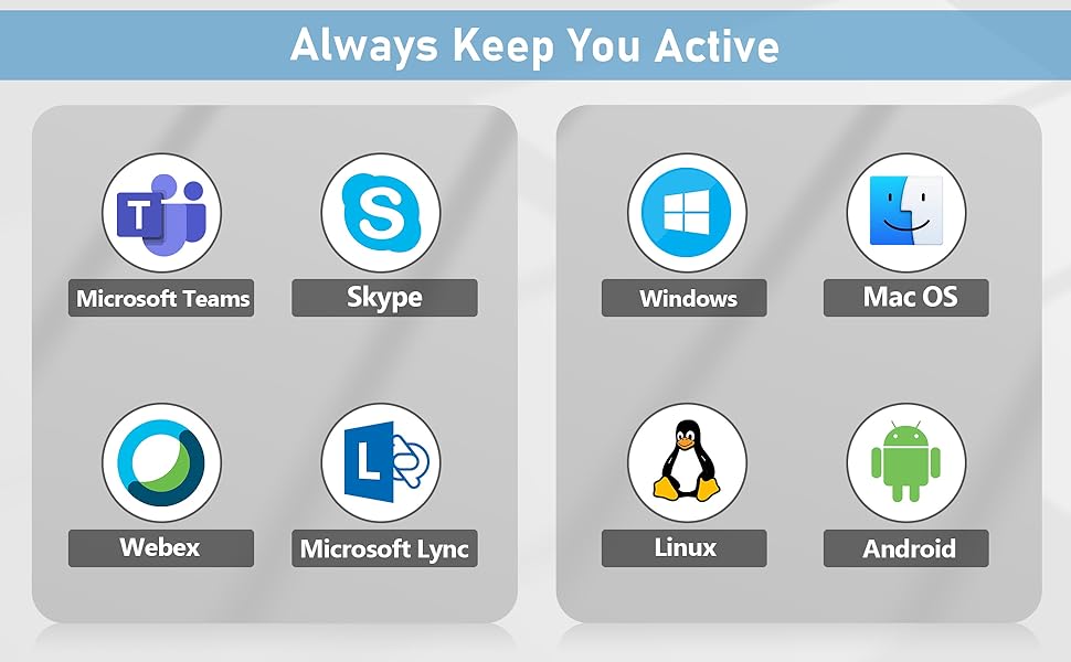 Mini Mouse Jiggler Metal USB Mouse Mover Undetectable with