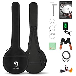 banjo with beginner kit
