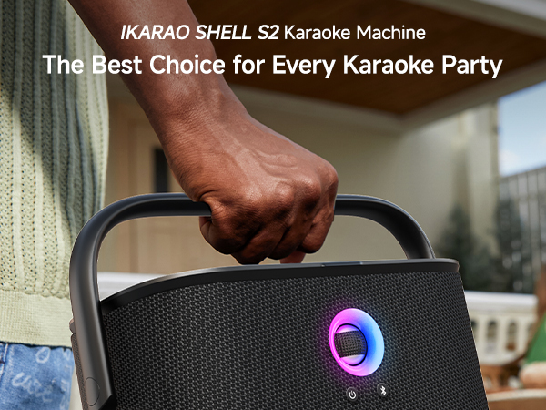 Ikarao Shell S2 Karaoke Machine