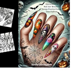 Beautiful Spooky Nails