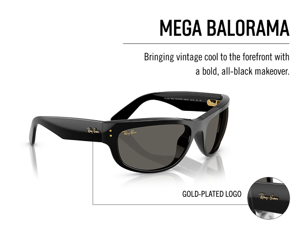 Amazon.com: Ray-Ban RB0840SF Mega Wayfarer Low Bridge Fit