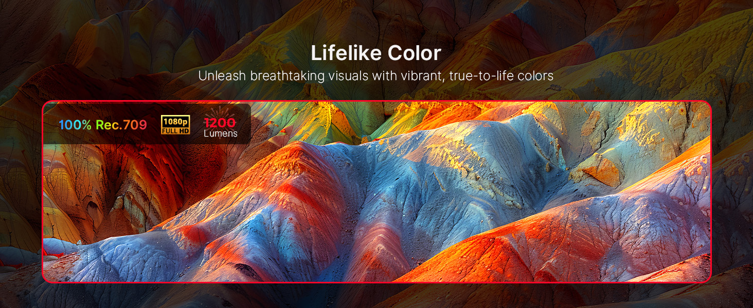 Vivid, bright mountain view by Nova Mini