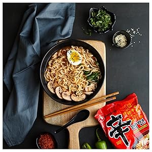 Nongshim Nouilles instantanées Shim Spicy