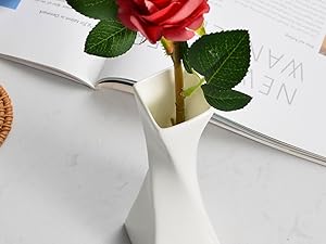 一輪挿しに最適ですが、目安として1〜6輪のドライフラワーや季節の生花にご使用いただけます。