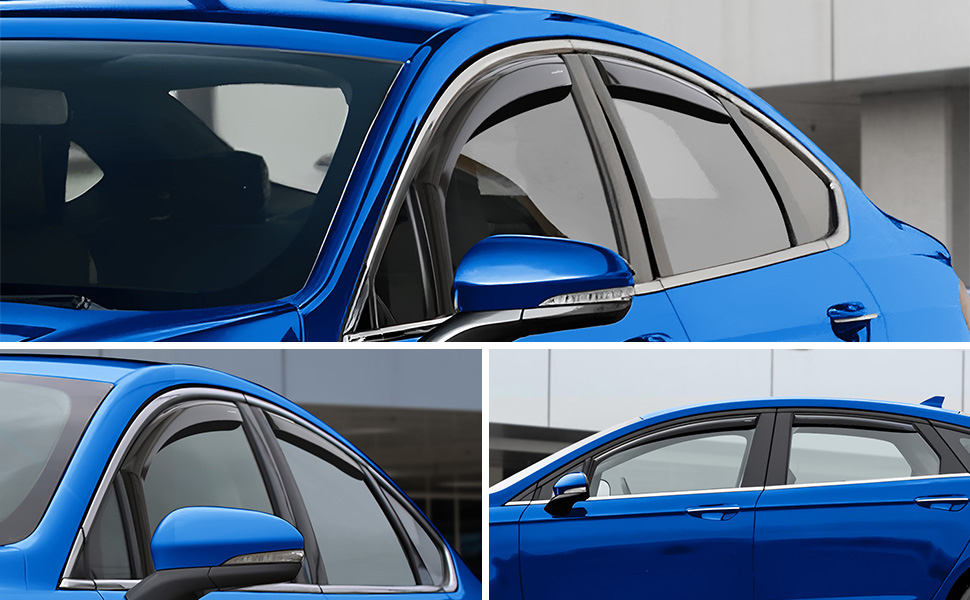 rain guards window deflectors