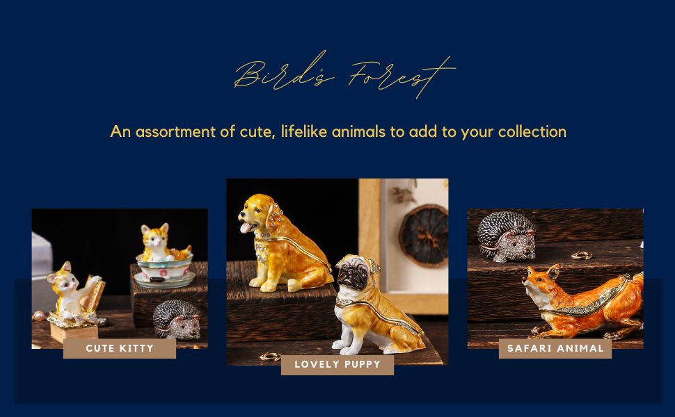 animal trinket box