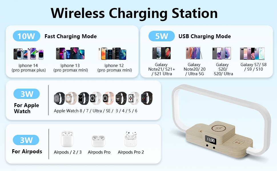 Wireless charging available