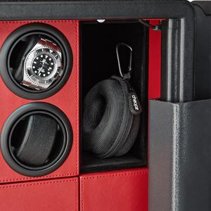 Cheopz Single Travel Watch Case - One of the best watch accessories for travel, biking, gym, etc.