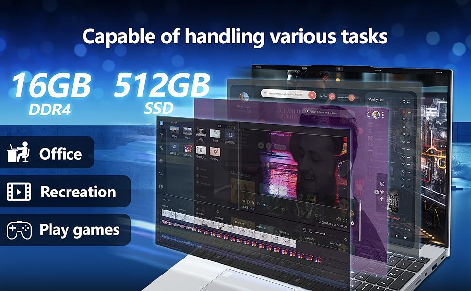 16GB DDR4 512GB SSD
