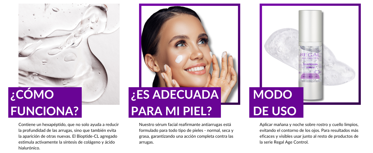 Regal age control productos antiedad