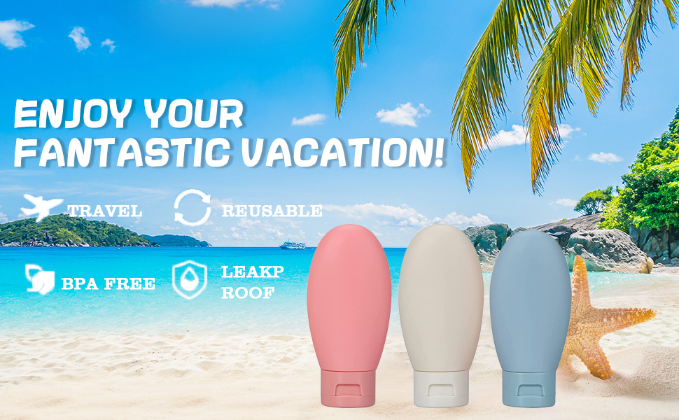 travel bottles for toiletries