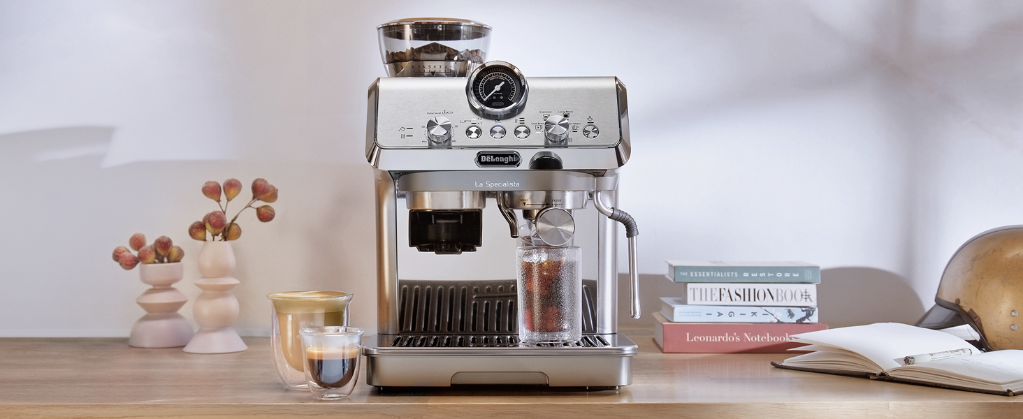 Espresso Machine With Grinder De'Longhi La Specialista Espresso