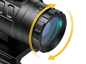 Diopter Adjiustment - CVLIFE JackalHowl 3X Red Dot Magnifier