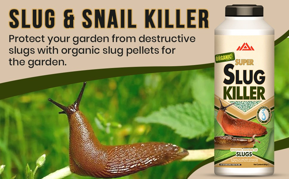 Perfectonish Slug & Snail Killer 400g Slug Pellets for Garden