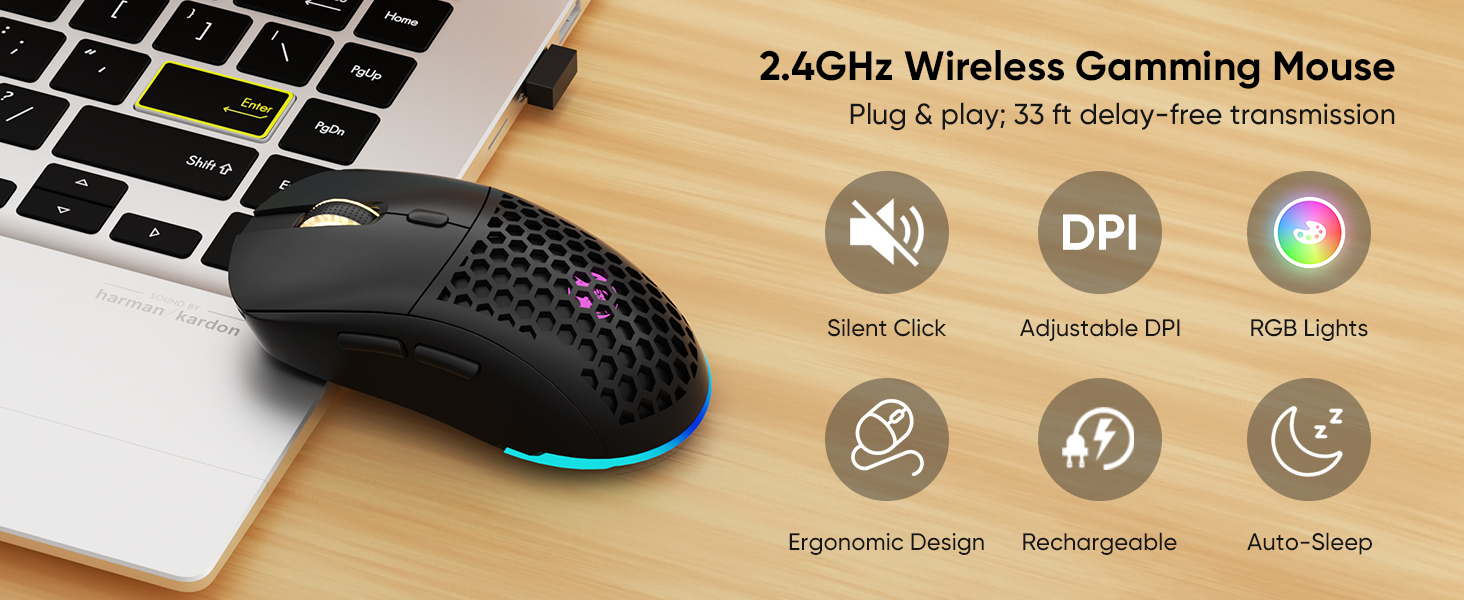 Wireless Gaming Mouse
