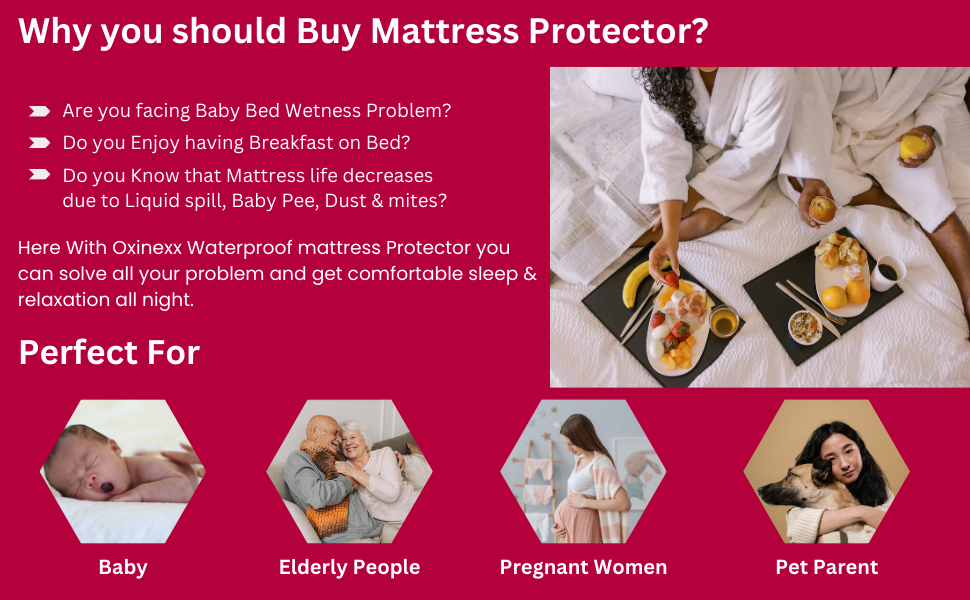 mattress protector waterproof bed cover baby bedsheet urine elastic fitted king size double