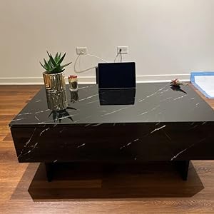 Living Room Rectangle High Gloss Coffee Table