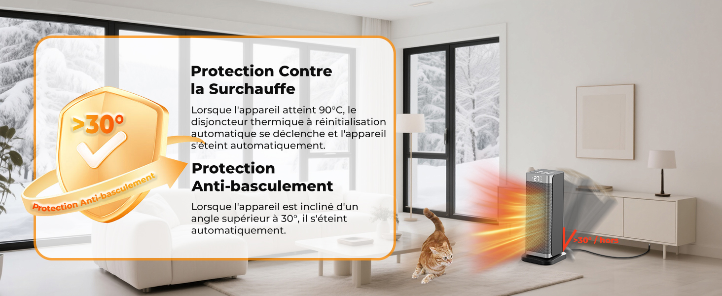 Le texte indique « Colliers de protection » et « Clavier intelligent » avec « Haut/Bas », « 12 boutons de mémoire » et « Écran LED ». Affichage de l'interface du panneau de commande affichant les fonctions de réglage électronique.